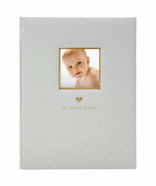 Pearhead HK Sale Sweet welcome babybook Grey - BabyPark HK