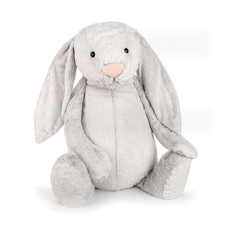 Jellycat Bashful Silver Bunny Really Really Big