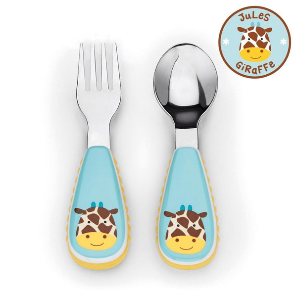  Skip Hop Zootensils Fork Spoon.  Ready in stocks.  12% discount.