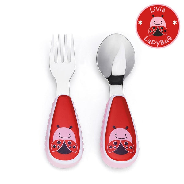 Skip Hop Zootensils Fork Spoon.  Ready in stocks.  12% discount.