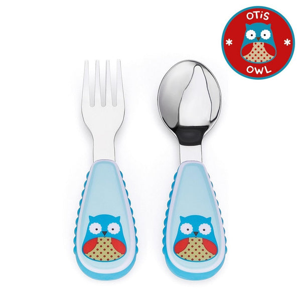 Skip Hop Zootensils Fork Spoon.  Ready in stocks.  12% discount.