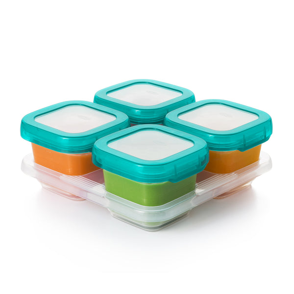 Oxo HK Sale Oxo Tot Baby Blocks Freezer Storage 6 Oz Teal