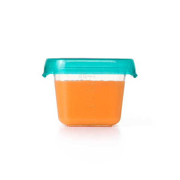 Oxo HK Sale Oxo Tot Baby Blocks Freezer Storage 6 Oz Teal
