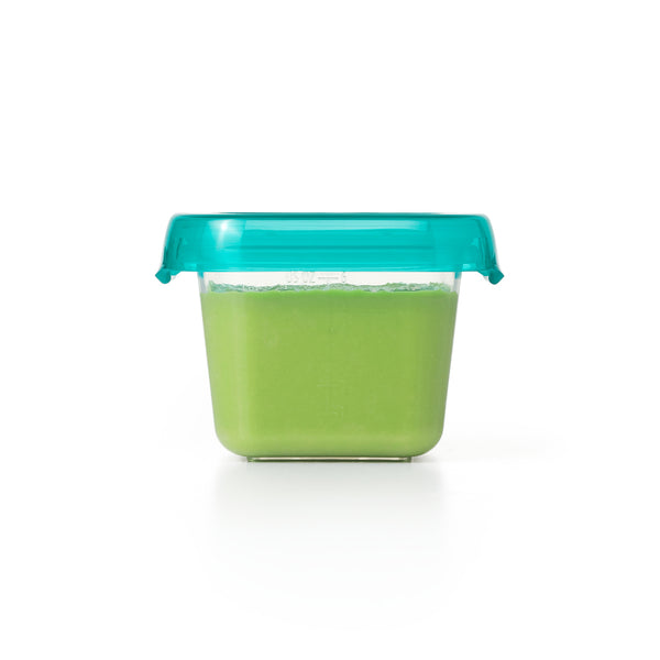 Oxo HK Sale Oxo Tot Baby Blocks Freezer Storage 6 Oz Teal